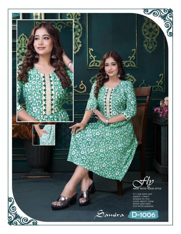 Trendy Samira Fancy Printed Kurti Collection